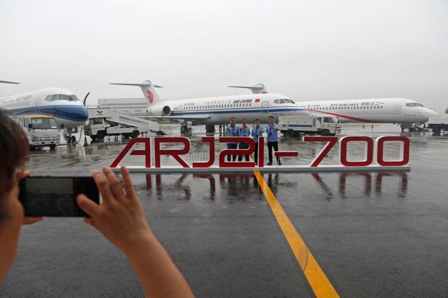 Большая тройка китайских перевозчиков и ARJ21